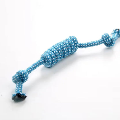 Dog Rope Chew Toy Dog Cotton Rope Toy Puppy Outdoor Training Fun Playing Cat Dogs Toys Durable Braided Rope Toy Pets Accessories