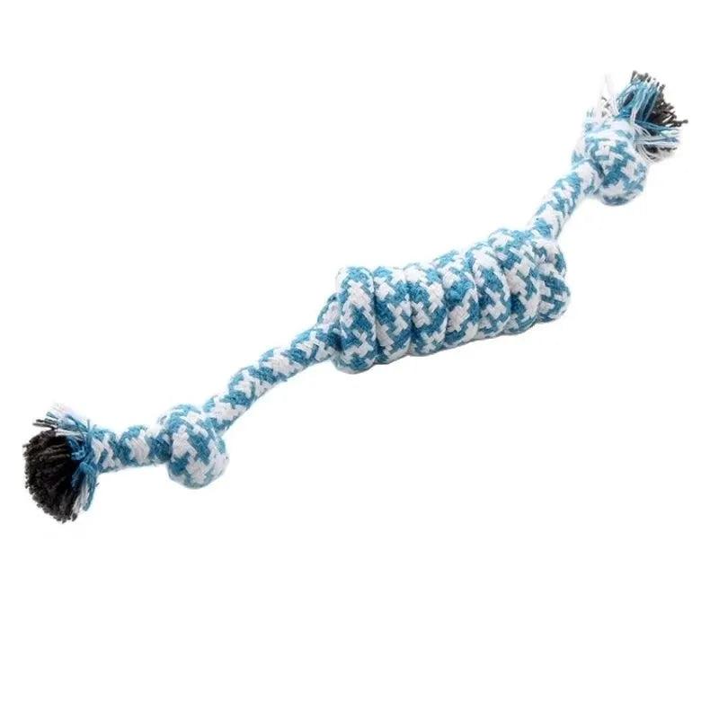 Dog Rope Chew Toy Dog Cotton Rope Toy Puppy Outdoor Training Fun Playing Cat Dogs Toys Durable Braided Rope Toy Pets Accessories